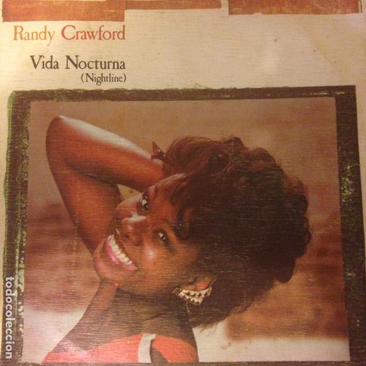 Discos de vinilo: RANDY CRAWFORD - NIGHTLINE - vida nocturna - SINGLE - Foto 1