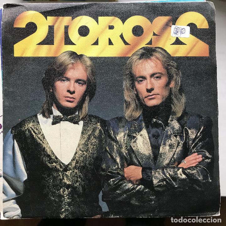Discos de vinilo: 2 TOROS 2 - TODO ME VA MAL - SINGLE POLYDOR 1987 - Foto 1