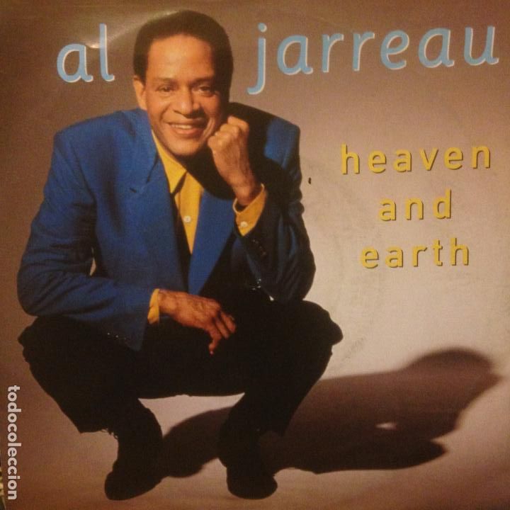 Discos de vinilo: AL JARREAU - HEAVEN AND EARTH - SINGLE - Foto 1