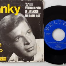Discos de vinilo: FRANKY EP SE FUE FESTIVAL DE LA CANCION BENIDORM 1966. Lote 200330445