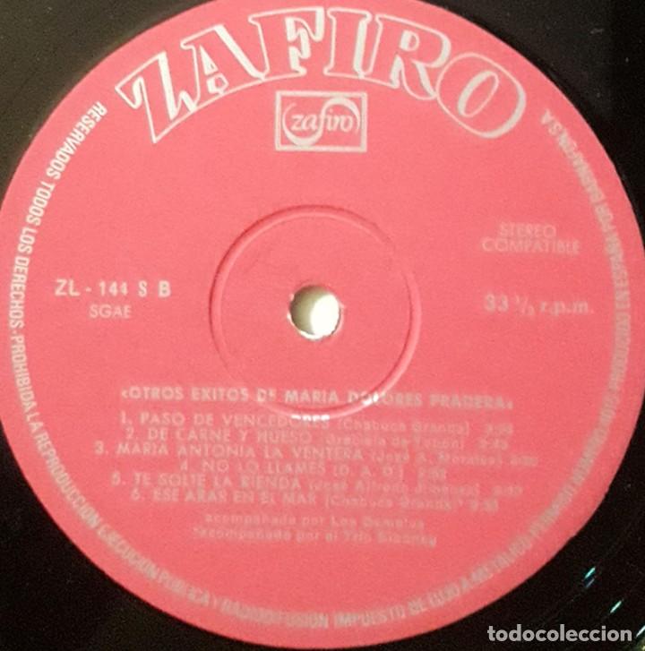 Discos de vinilo: Otros Exitos De Maria Dolores Pradera - Foto 2
