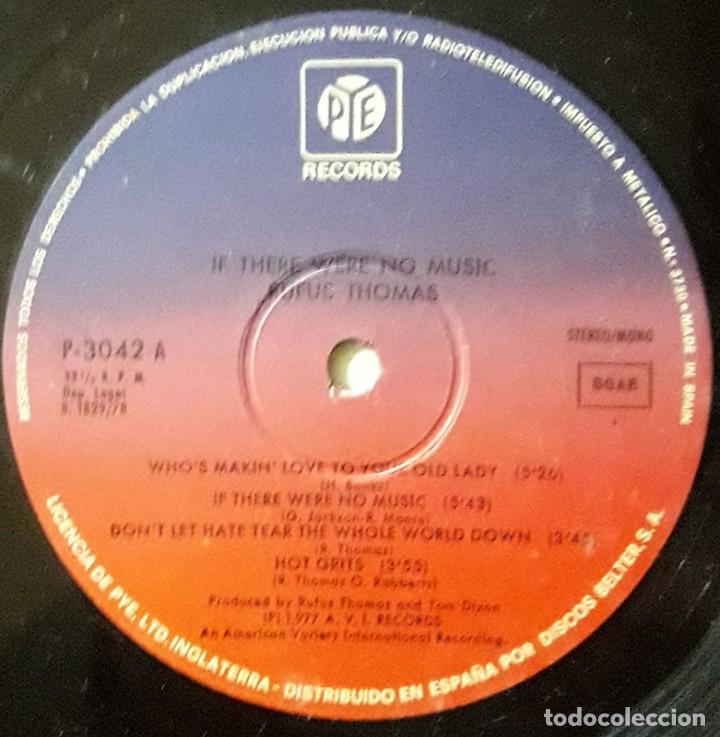 Discos de vinilo: Rufus Thomas &lrm;&ndash; If There Were No Music - Foto 3