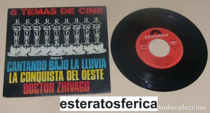 Discos de vinilo: 6 TEMAS DE CINE - POLYDOR 1980 - Foto 1