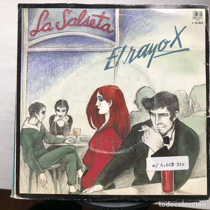 Discos de vinilo: SALSETA DEL POBLE SEC - EL RAYO X - SINGLE BELTER 1983 - Foto 1