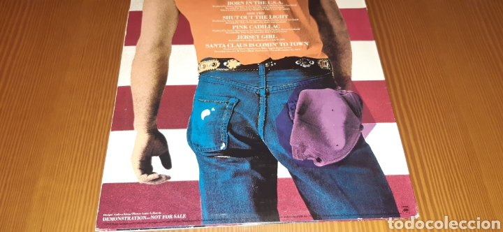 Discos de vinilo: Raro Disco vinilo maxi promo BRUCE SPRINGSTEEN - Foto 2