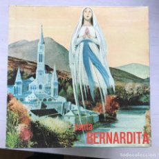 Discos de vinilo: SANTA BERNARDITA - APARICIONES VIRGEN DE LOURDES - MENSAJE PABLO VI- 7'' EP 1965. Lote 200376595