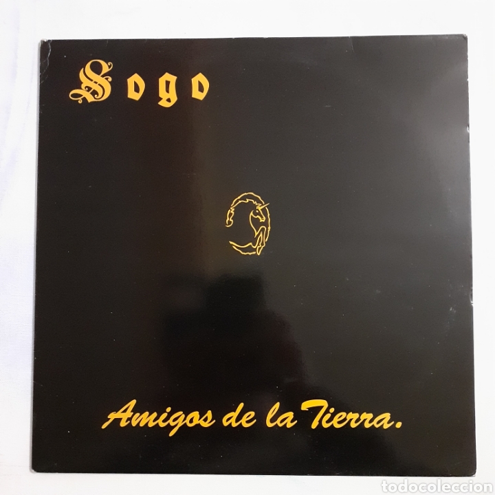 Discos de vinilo: Sogo. Amigos de la tierra. Alma Records ALMA-0002. España 1992. Disco VG+. Carátula VG+. - Foto 1 - 200384962