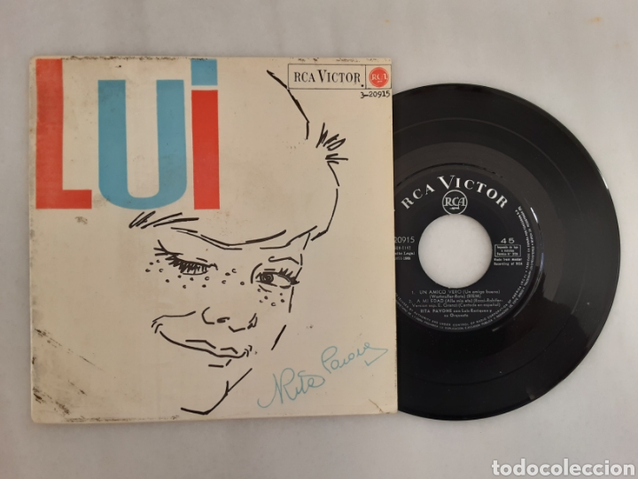 Discos de vinilo: Rita Pavone Ep Lui - Foto 1