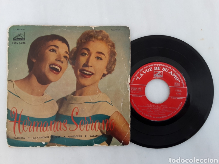 Discos de vinilo: Hermanas Serrano Ep Patricia - Foto 1