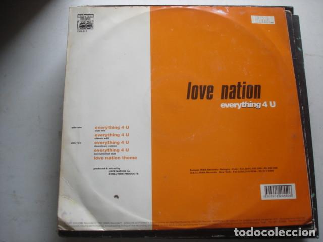 Discos de vinilo: Love Nation   Everything 4 You - Foto 2