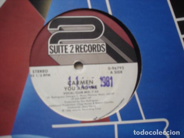 Discos de vinilo: Carmen     You And Me - Foto 1