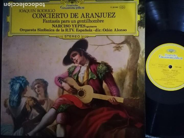 Discos de vinilo: CONCIERTO DE ARANJUEZ de JOAQUIN RODRIGO - Foto 1