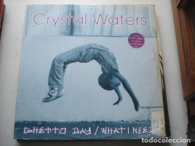 Discos de vinilo: Crystal Waters     Ghetto Day / What I Need - Foto 1