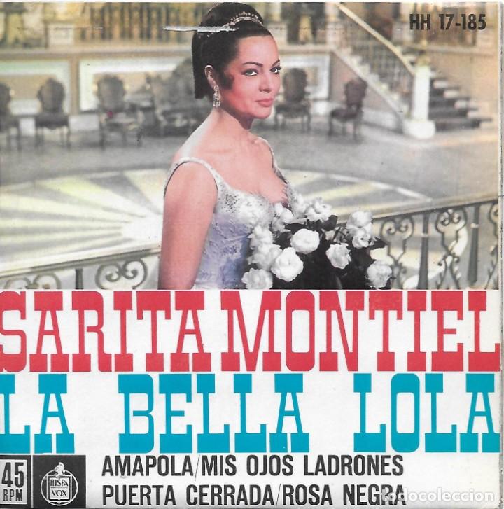 Discos de vinilo: SARA MONTIEL. LA BELLA LOLA. PACK 2 EP&acute;S. - Foto 2