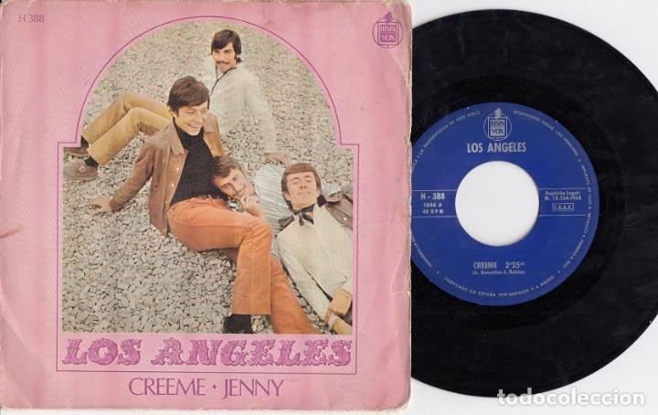 Discos de vinilo: LOS ANGELES - CREEME - SINGLE DE VINILO - Foto 1