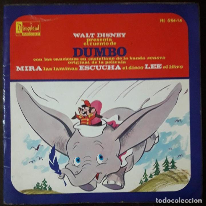 Discos de vinilo: Walt Disney Presenta El Cuento De Dumbo - Foto 1