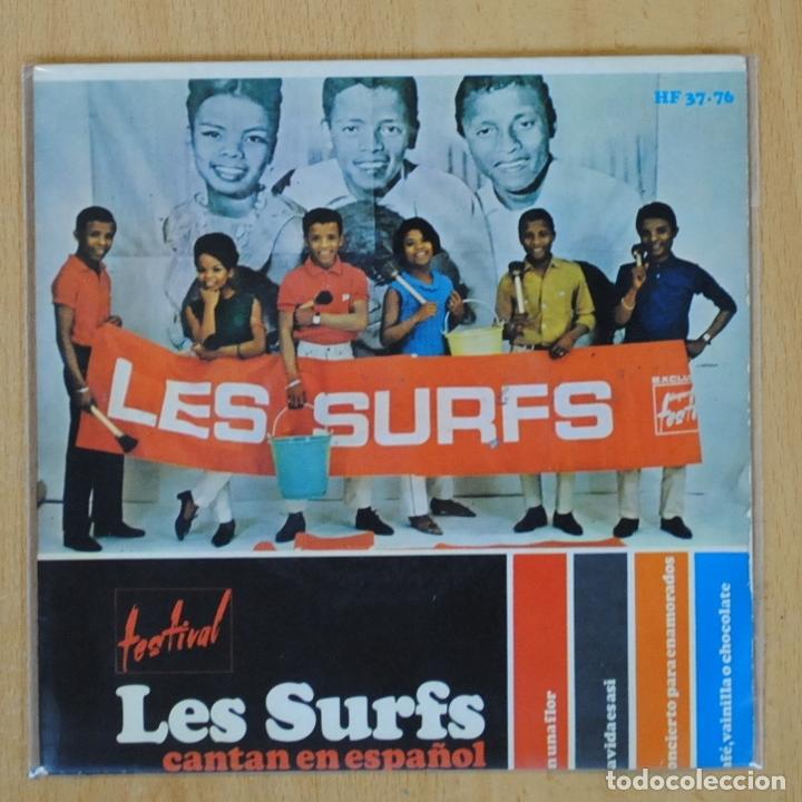 Discos de vinilo: LES SURFS - EN UNA FLOR + 3 - EP - Foto 1
