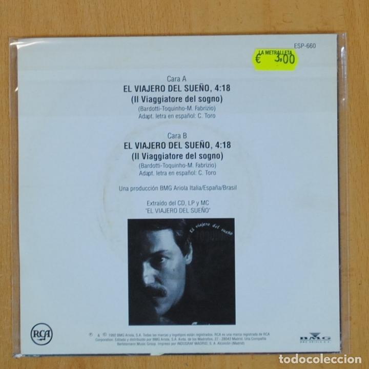 Discos de vinilo: TOQUINHO - EL VIAJERO DEL SUE&Ntilde;O - SINGLE - Foto 2