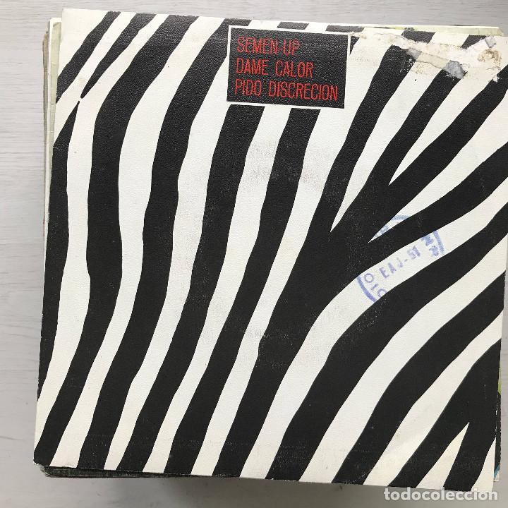 Discos de vinilo: SEMEN UP - DAME CALOR - SINGLE TWINS 1987 - Foto 1