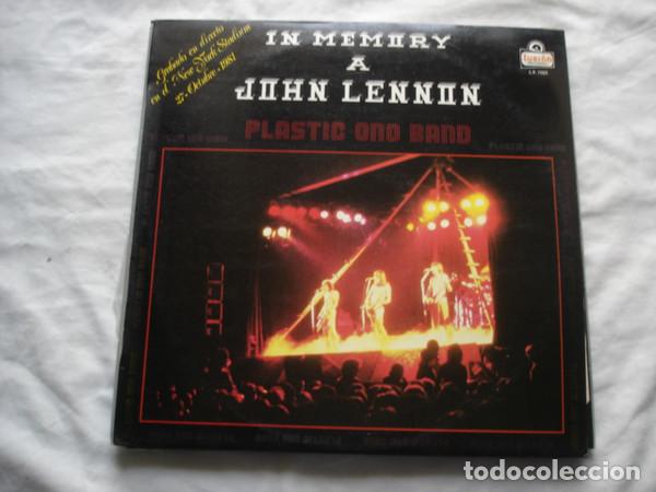 Discos de vinilo: The Plastic Ono Band - In memory a John Lennon - Foto 1