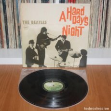 Discos de vinilo: THE BEATLES A HARD DAY'S NIGHT 1964 JAPAN LP 1974 APPLE REISSUE AP-8147 JAPON. Lote 200577040