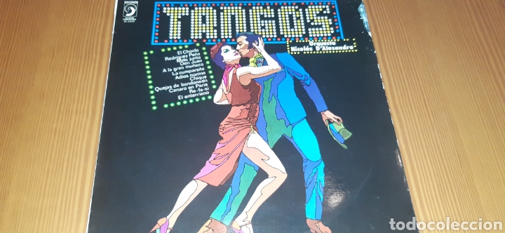 Discos de vinilo: Disco vinilo LP TANGOS ORQUESTA DALESANDRO - Foto 1