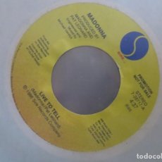 Discos de vinilo: MADONNA: LIVE TO HELL ( U.S.A.PROMO SINGLE) !!!!!!!!1986 SIRE RECORDS. Lote 200584132