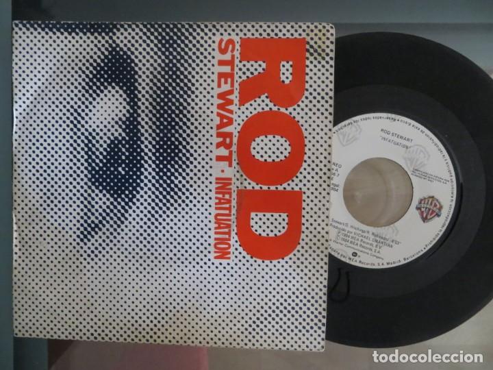 Discos de vinilo: ROD STEWART: INFATUATION (SPANISH SINGLE) - Foto 1