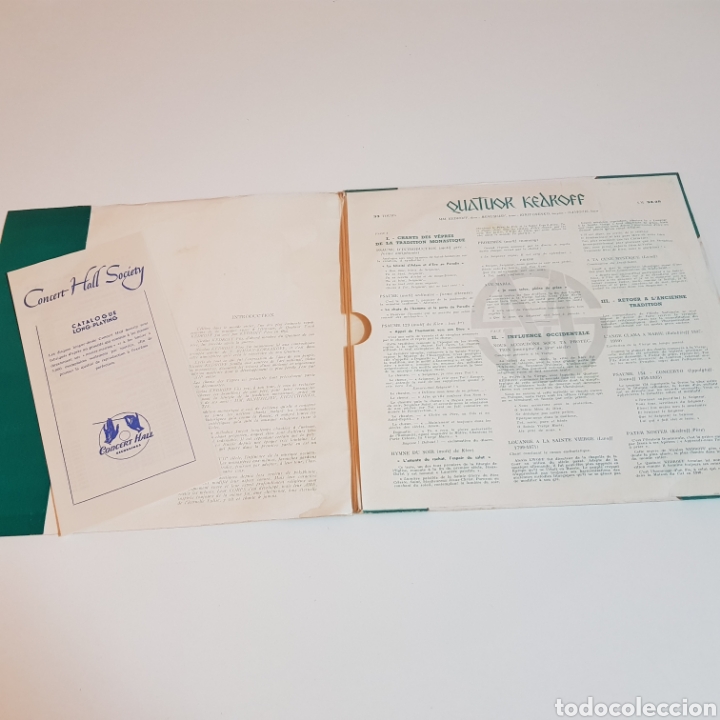 Discos de vinilo: QUATOR KEDROFF - 10 PULGADAS - Foto 4