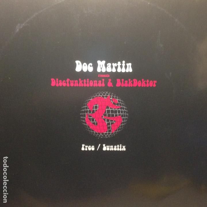 Discos de vinilo: DOC MARTIN DISCFUNKTIONAL & BLAKDOKTOR MAXI - Foto 1