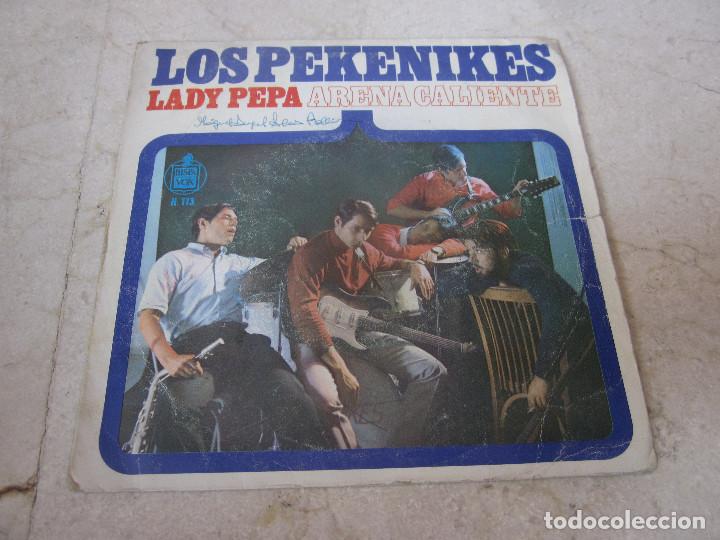 Discos de vinilo: LOS PEKENIKES - LADY PEPA - HISPAVOX 1966 - Foto 1