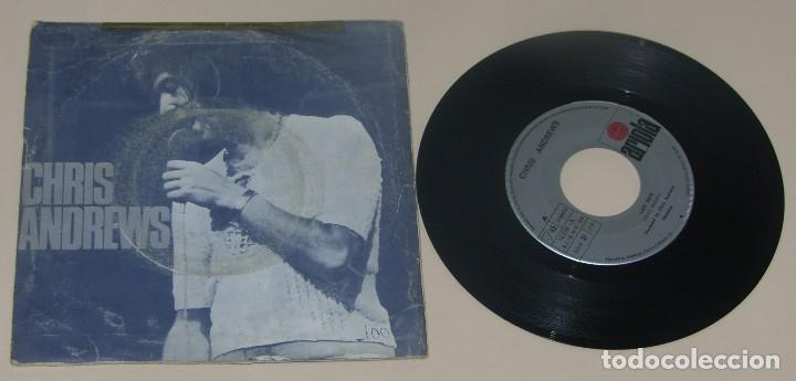 Discos de vinilo: CHRIS ANDREWS / LAZY DAYS / GLORY (SINGLE 1972) - Foto 2
