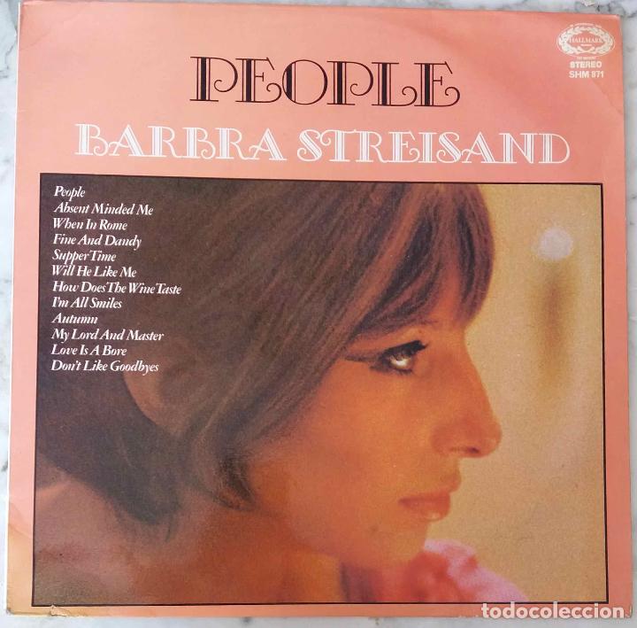 Discos de vinilo: BARBRA STREISAND, PEOPLE. LP UK - Foto 1
