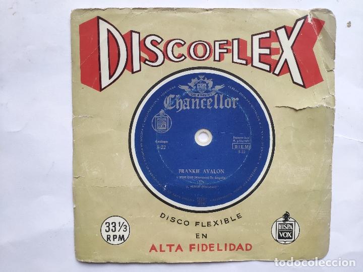 Discos de vinilo: FRANKIE AVALON &ndash; 45 FLEXI Spanish - Foto 2