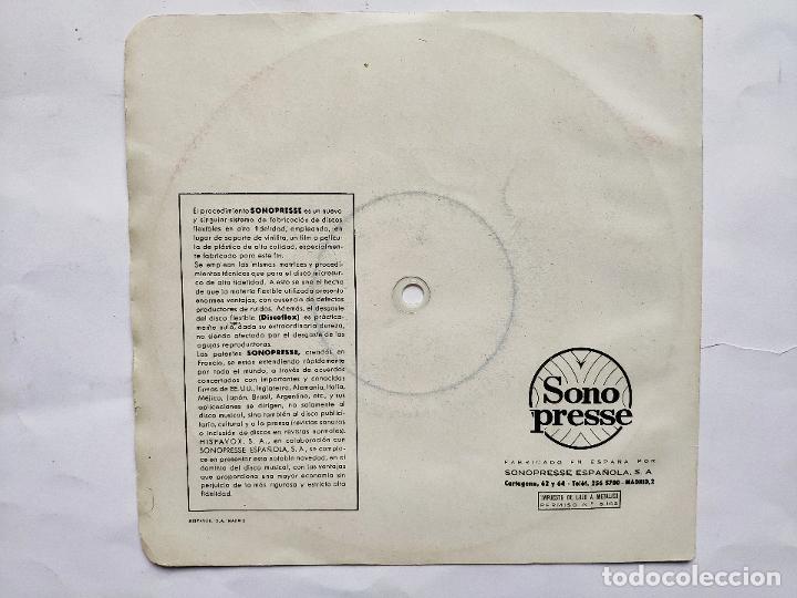Discos de vinilo: PAUL ANKA &ndash; 45 FLEXI Spanish &ndash; EXITOS DE PAUL ANKA * Ref S-49 * - Foto 6