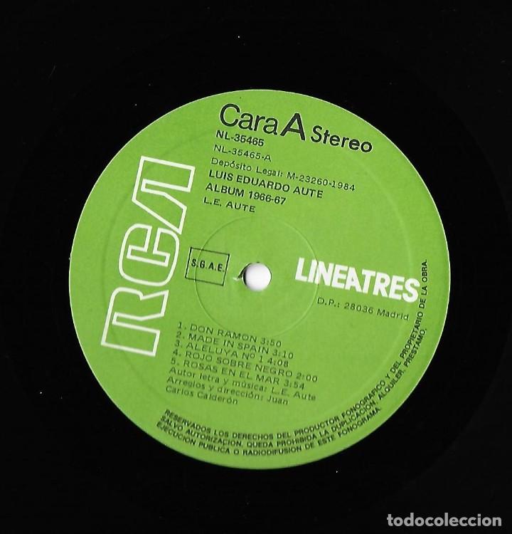 Discos de vinilo: AUTE, LUIS EDUARDO: &Aacute;LBUM 1966/67 - Foto 3