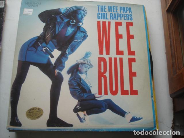 Discos de vinilo: Wee Papa Girl Rappers   Wee Rule - Foto 1