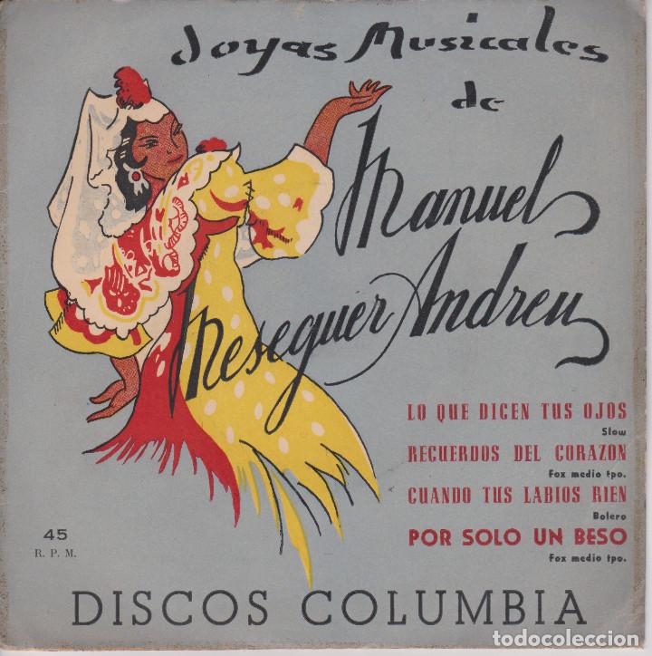 Discos de vinilo: JOYAS MUSICALES. CANCIONES DE MASEGUER ANDREU - Foto 1