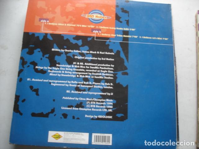 Discos de vinilo: 3rd Nation    I Believe - Foto 2
