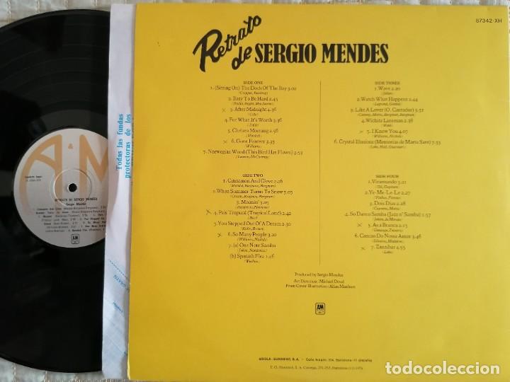 Discos de vinilo: RETRATO DE SERGIO MENDES - Foto 3
