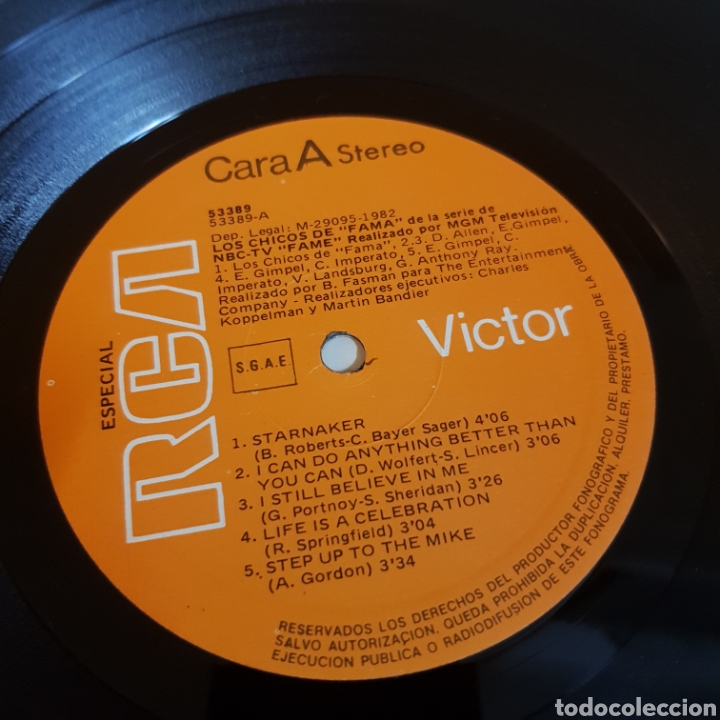 Discos de vinilo: THE KIDS FROM FAME - Foto 3