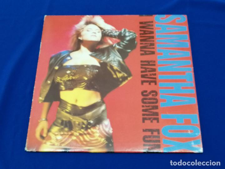 Discos de vinilo: SAMANTHA FOX ( I WANNA HAVE SOME FUN ) - Foto 1