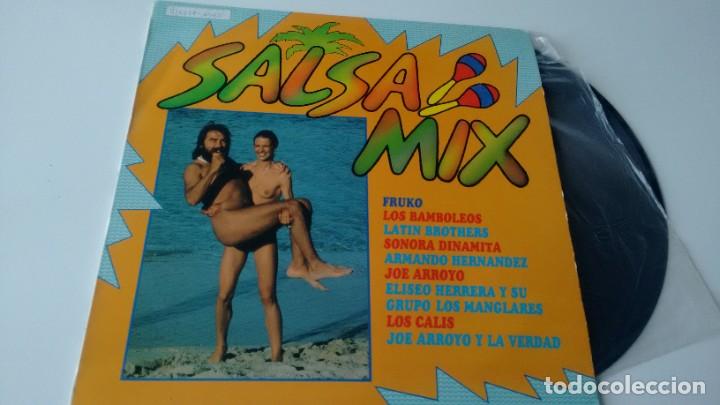 Discos de vinilo: LP ( VINILO)   de varios  SALSA MIX A&Ntilde;OS 80 - Foto 1