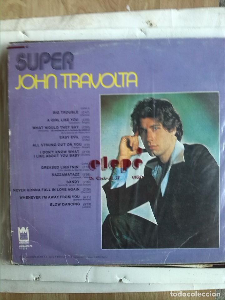Discos de vinilo: JOHN TRAVOLTA - SUPER - Foto 2