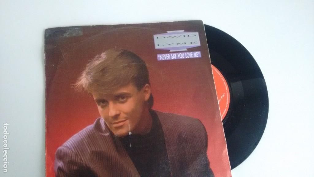 Discos de vinilo: SINGLE ( VINILO)   de  DAVID LYME A&Ntilde;OS  80 - Foto 1