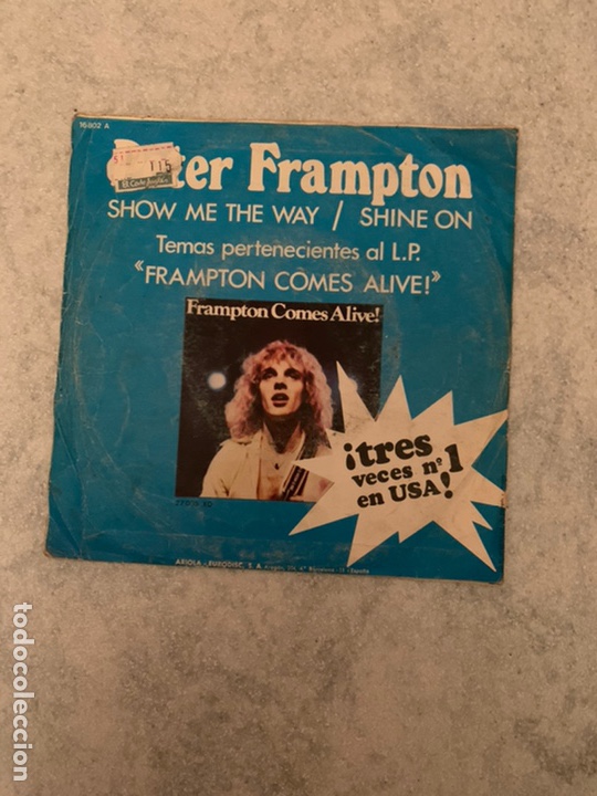 Discos de vinilo: Peter frampton show me the way - Foto 2