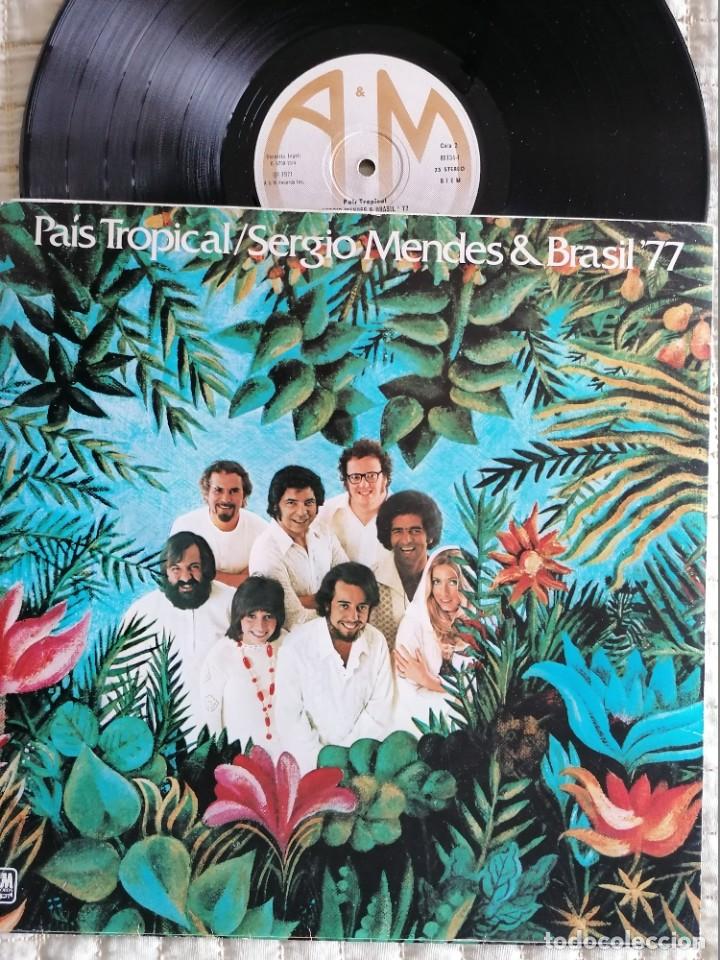 Discos de vinilo: SERGIO MENDES:  Pais Tropical/ & Brasil 77 - Foto 1