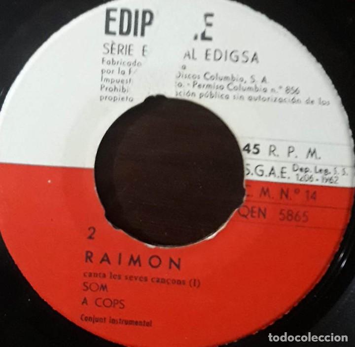 Discos de vinilo: Raimon &lrm;&ndash; Canta Les Seves Can&ccedil;ons - Foto 3