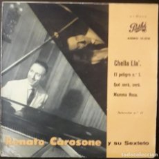 Discos de vinilo: RENATO CAROSONE Y SU SEXTETO* ‎– CHELLA LLA