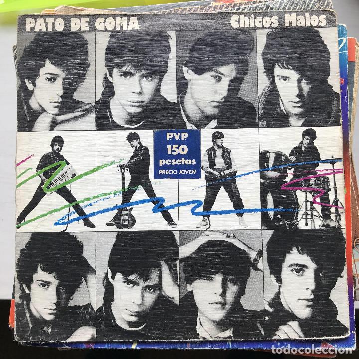 Discos de vinilo: PATO DE GOMA - CHICOS MALOS - SINGLE WEA 1983 - Foto 1